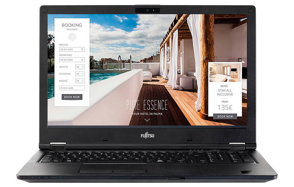 Ноутбук Fujitsu LIFEBOOK E559 FullHD IPS Anti-glare Fujitsu LKN:E5590M0004RU/16GB/WIN10PRO
