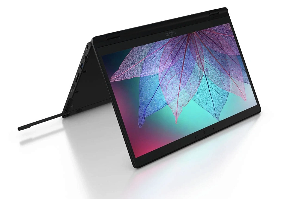 Ноутбук Fujitsu LIFEBOOK U9312X BLACK, FullHD IPS, Touch &amp; Wacom Active ES pen, SSD256GB PCIe GEN4, WINDOWS 11 PRO, КЛАВИАТУРА RU/US, сделано в Японии Fujitsu FPC01321BK/RU/SSD256GBG4/WIN11PRO